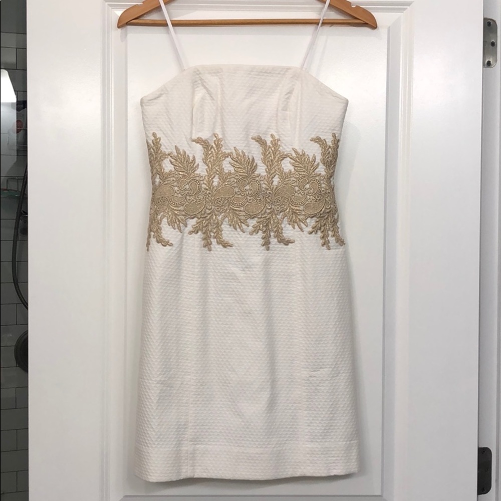 [LILLY PULITZER] White Mini Dress